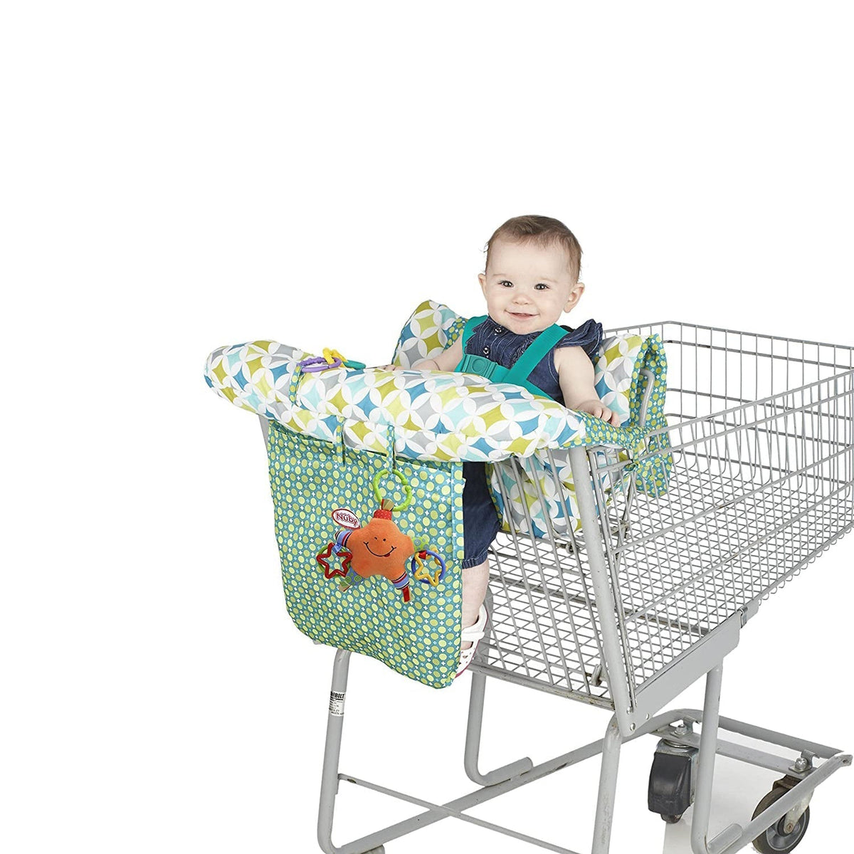 2-in-1 Universal Size Shopping Cart & High Chair Cover