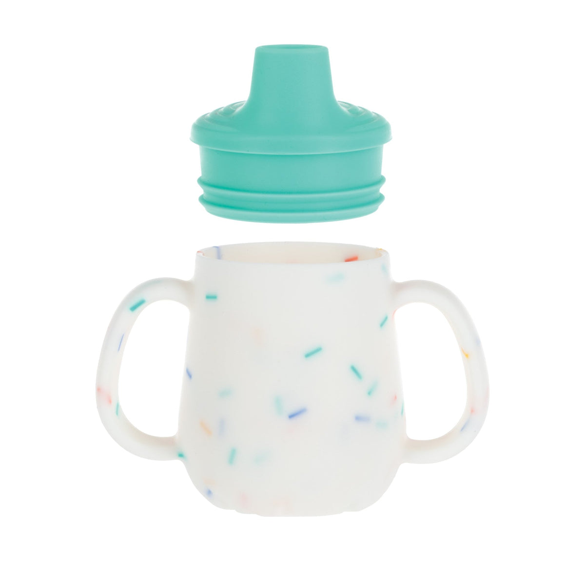 2-Handle First Training Cup | Aqua Confetti