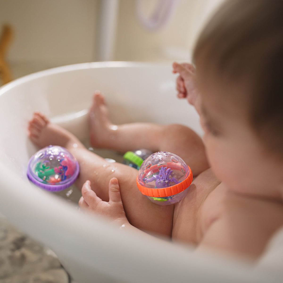 Bubbly Buds Bath Toy (4 Pack)