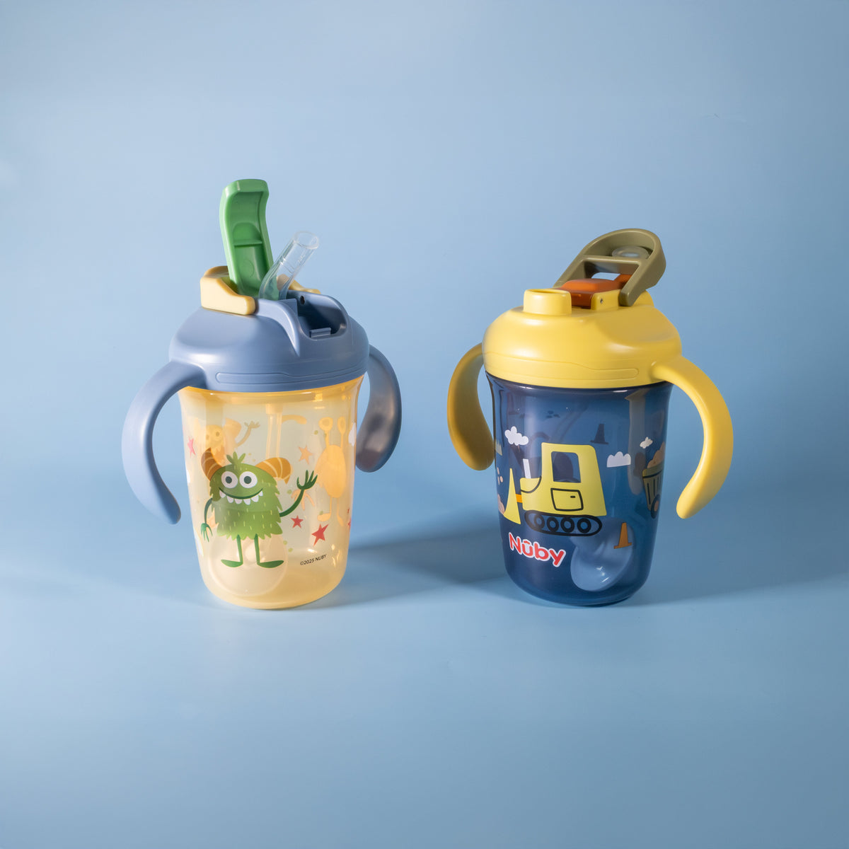 2-in-1 Toddler Cup (2 Pack) | Tractors & Monsters