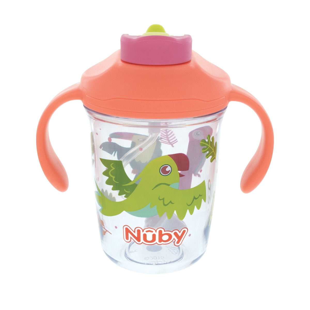 2-Handle Multi-Function Flip-It Cup | Tropical Birds
