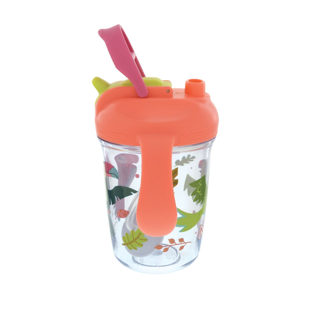 2-Handle Multi-Function Flip-It Cup | Tropical Birds