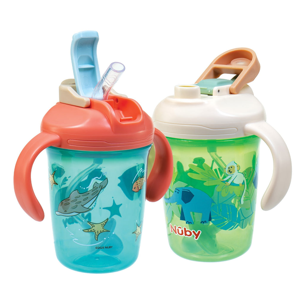 2-in-1 Toddler Cup (2 Pack) | Jungle & Ocean