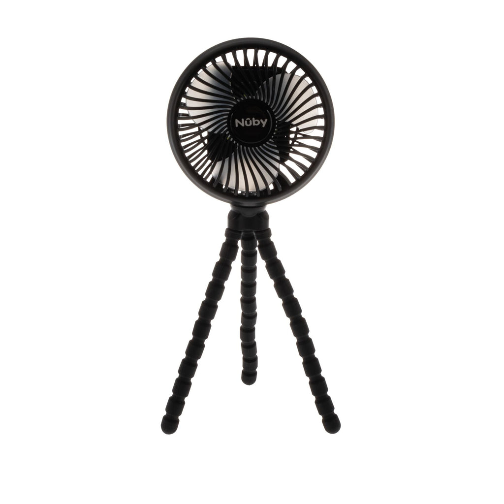 Large LED Stroller Fan | Black