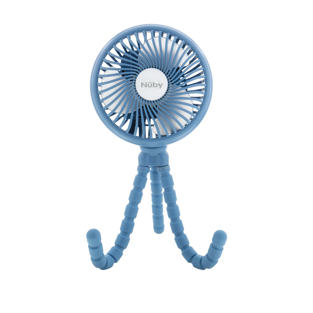 Large LED Stroller Fan | Blue