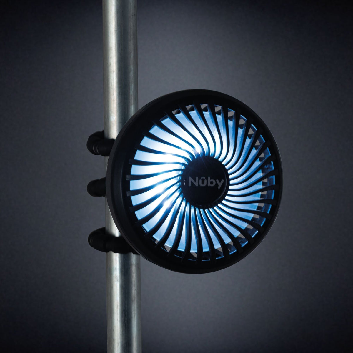 Large LED Stroller Fan | Black