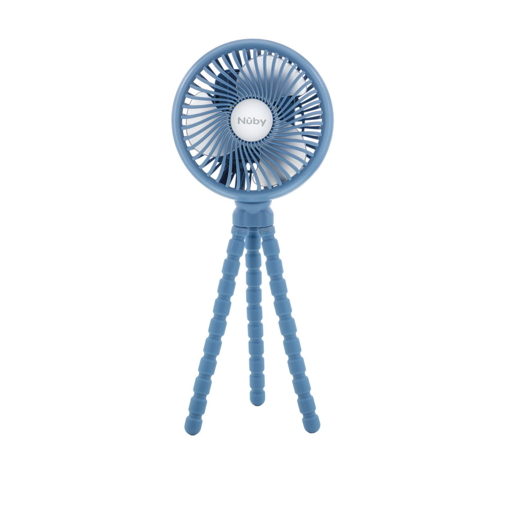 Large LED Stroller Fan | Blue