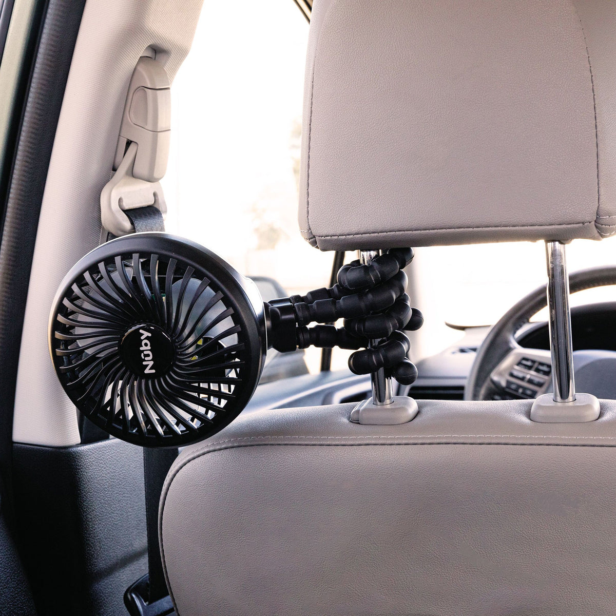 Large LED Stroller Fan | Black